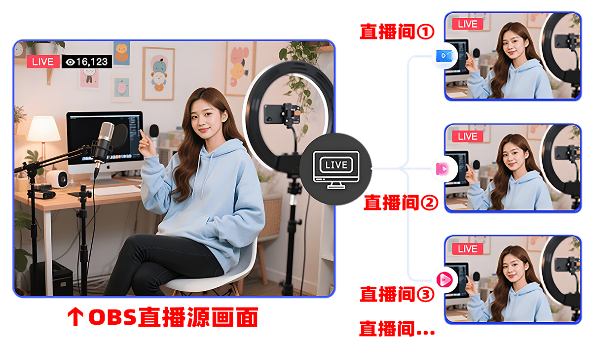 OBS多路推流插件下载安装调试使用教程：OBS多路推流插件如何下载？如何安装？如何使用？